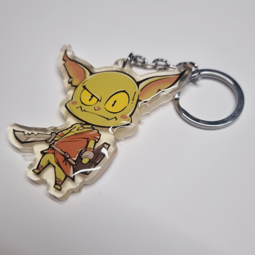 Gobby, Smirk & Steel (Keychain)