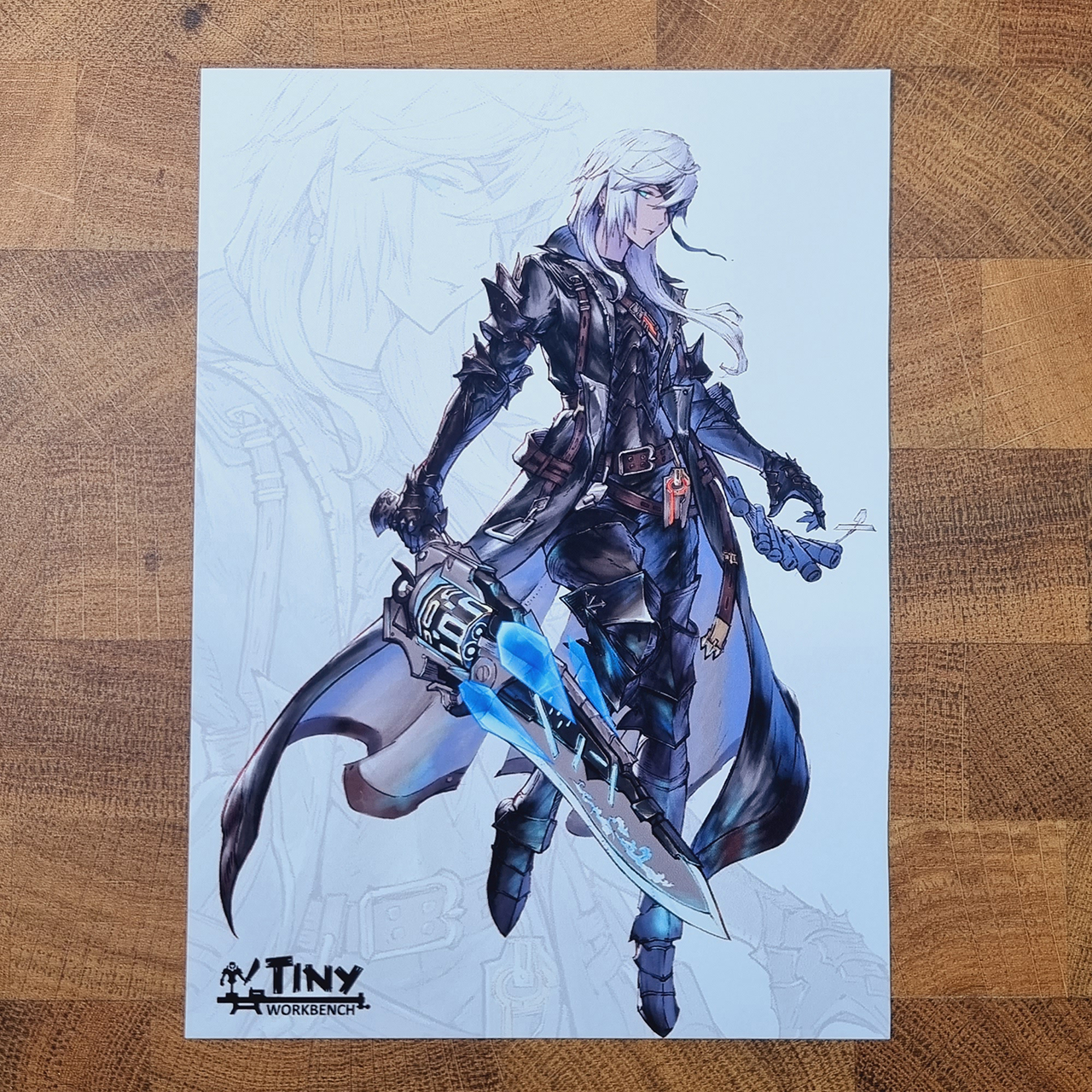 Gunbreaker, Bluesteel Resolve (Art Print) - Image 2