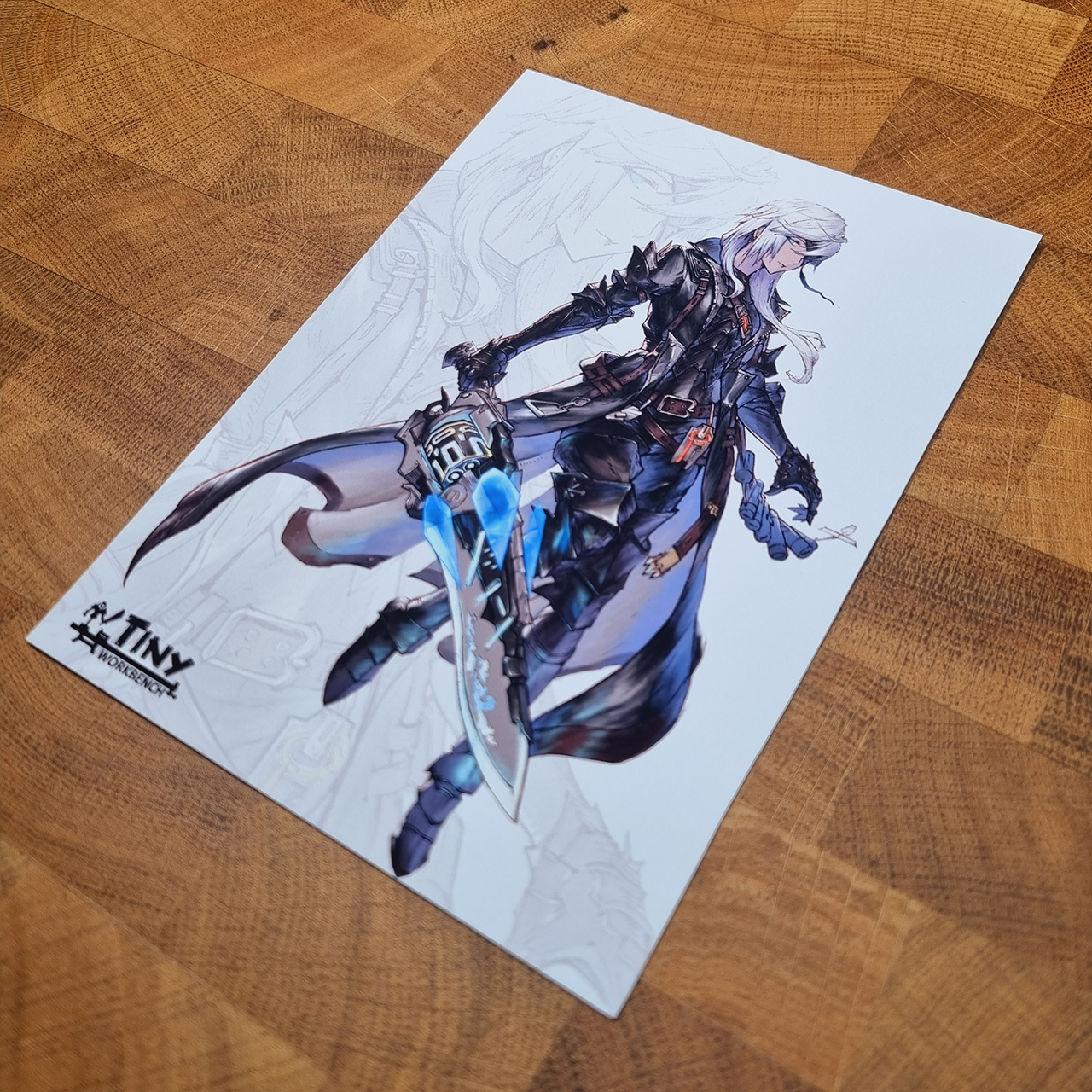 Gunbreaker, Bluesteel Resolve (Art Print) - Image 3