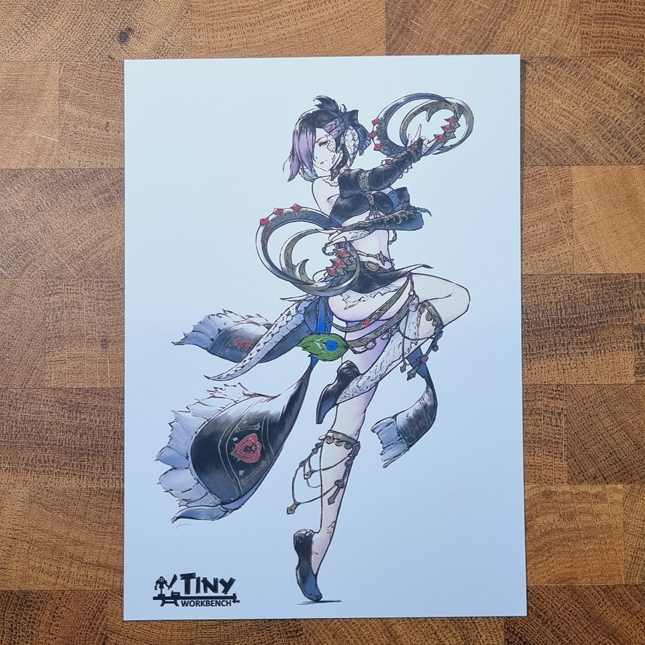 Au Ra Dancer (Art Print) - Image 2