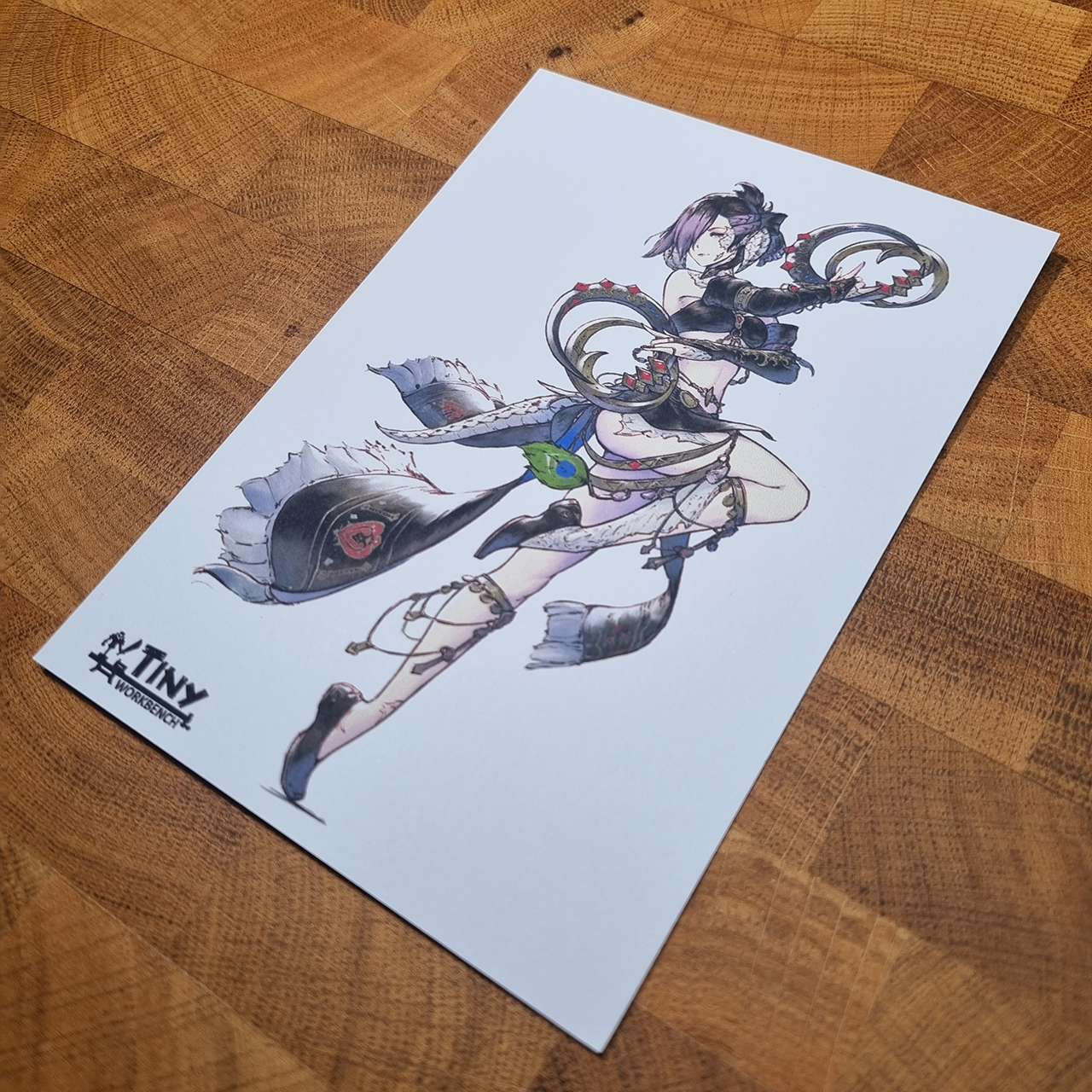 Au Ra Dancer (Art Print) - Image 3
