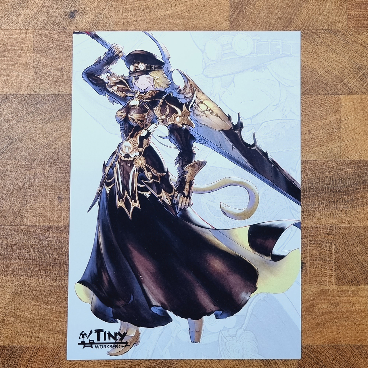 Miqo Dark Knight, Eclipse Oath (Art Print) - Image 2