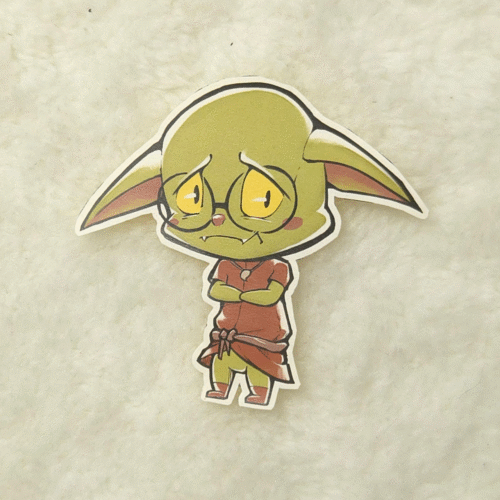 Gozmo, Shy Genius (Sticker)