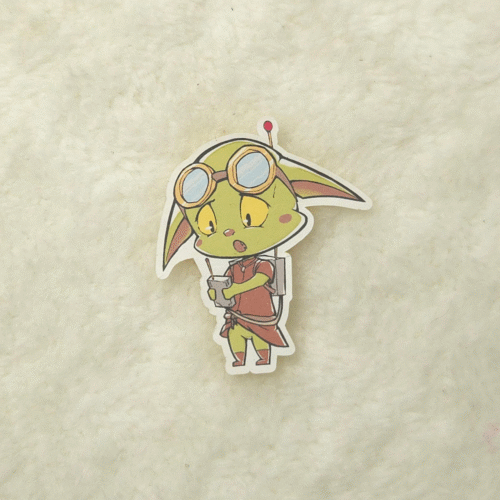 Gozmo, Gadget Panic (Sticker)