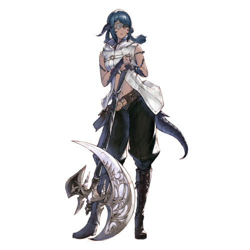 Au Ra Warrior (Art Print)