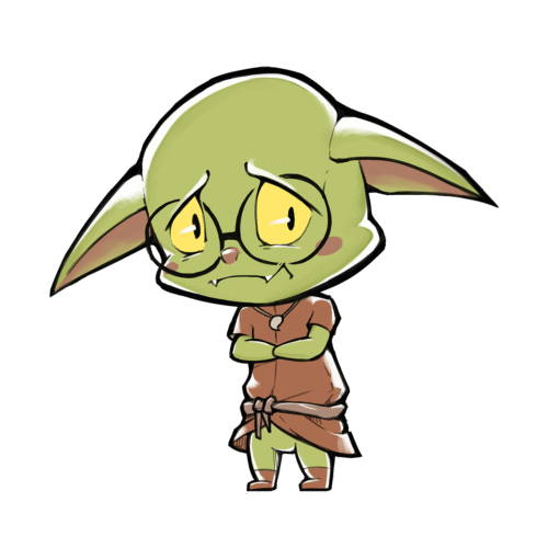 Gozmo, Shy Genius (Art Print)