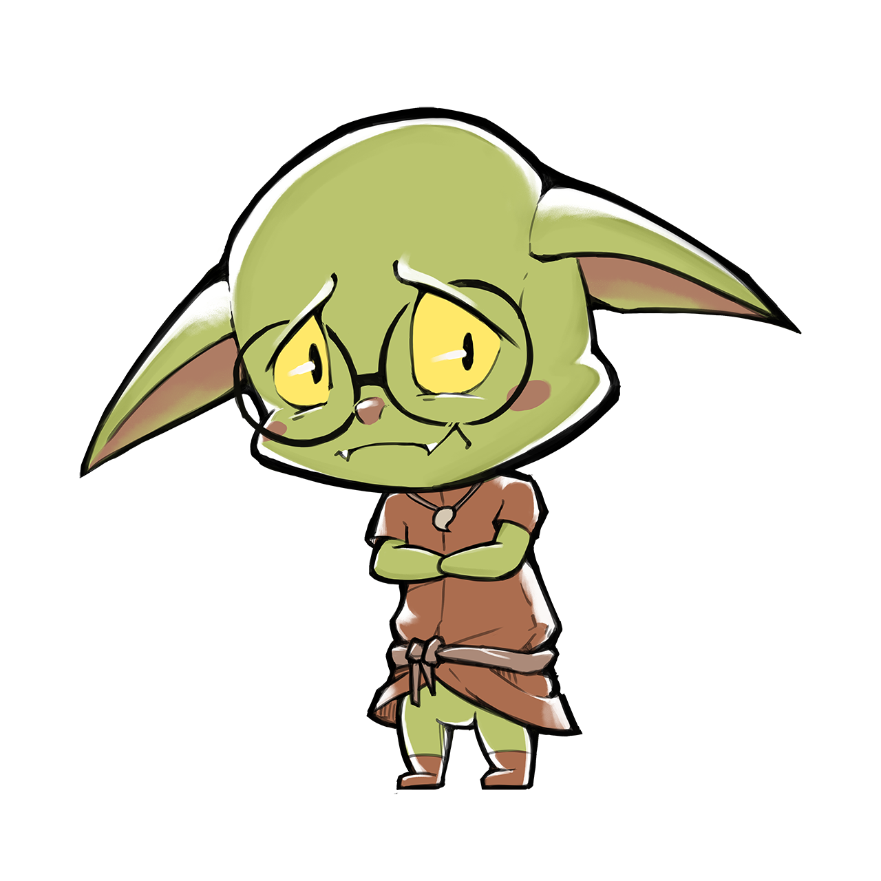 Gozmo, Shy Genius (Art Print)