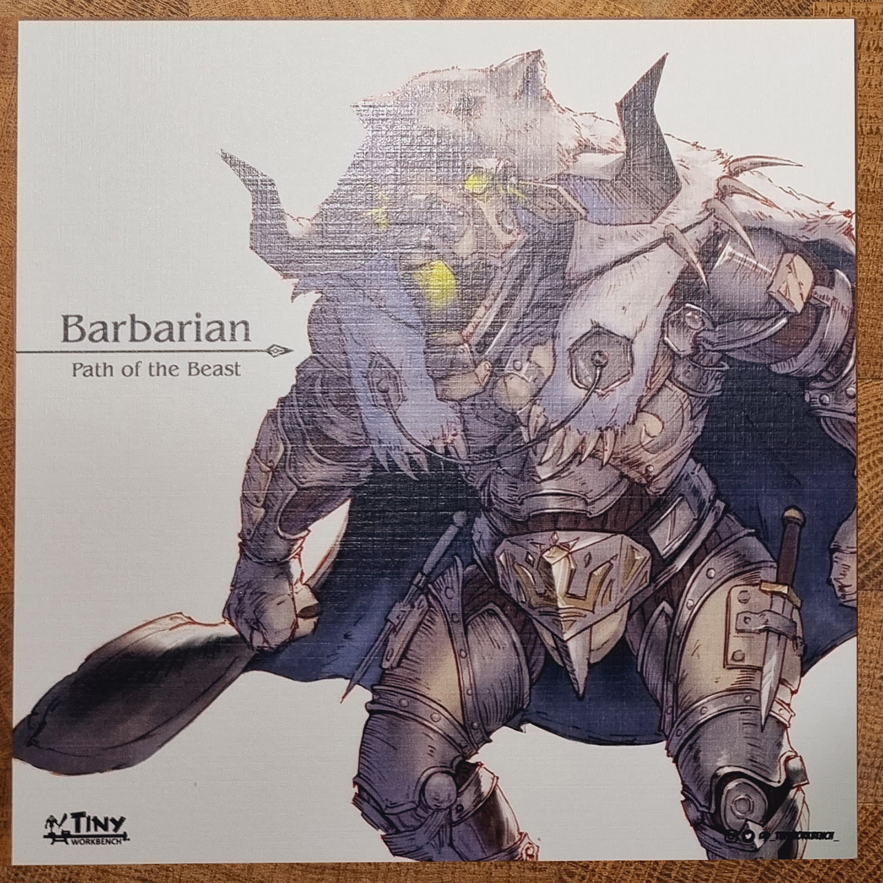 Barbarian, Path of the Beast (Art Print) - Image 2