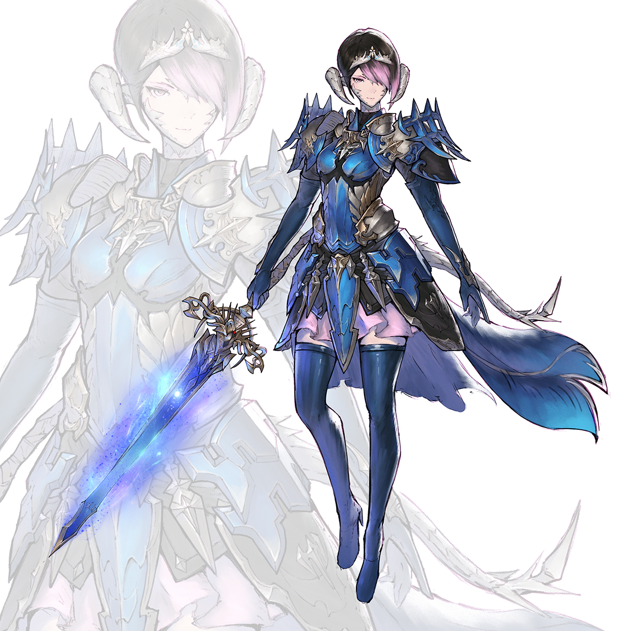 Au Ra Paladin (Art Print)