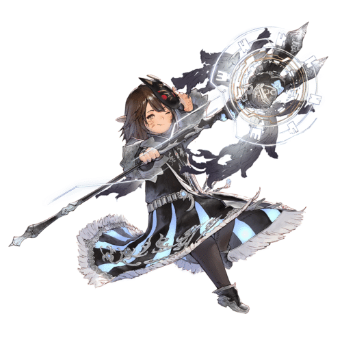 Lala Black Mage (Art Print)