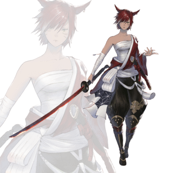 Miqo Samurai, Blade of Silence (Art Print)