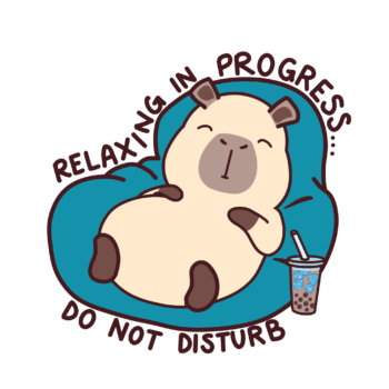 Relaxing in Progress Do Not Disturb